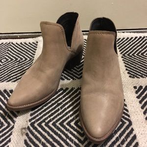 Steve Madden Leather Booties, Size 6.5